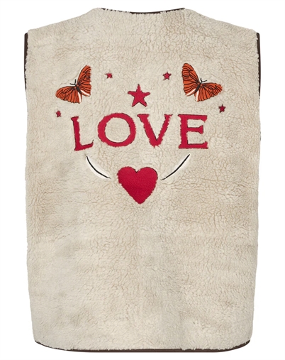 Lollys Laundry - Jace LL Love Vest - Beige